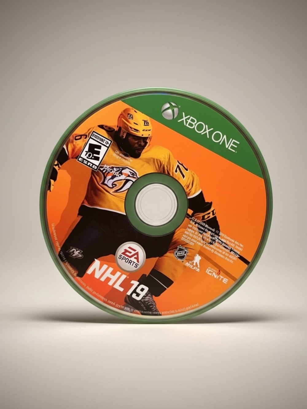 EA SPORTS NHL 19 Xbox One Game Disc - Orange